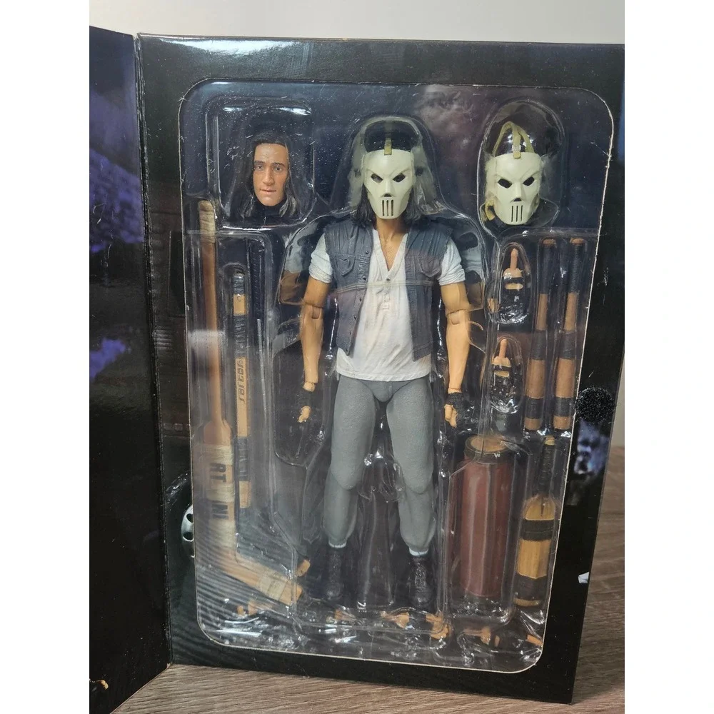 NECA TMNT 1990 Movie Ultimate Casey Jones 7 Inch Action Figure New In Box Wear